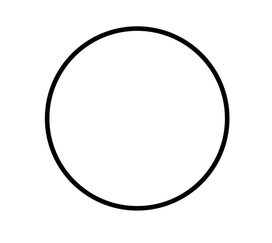 Circular black line used to tune the Romi line-following controller